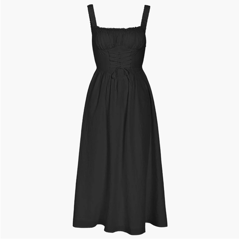 Black coastal cowgirl corset dress size Large